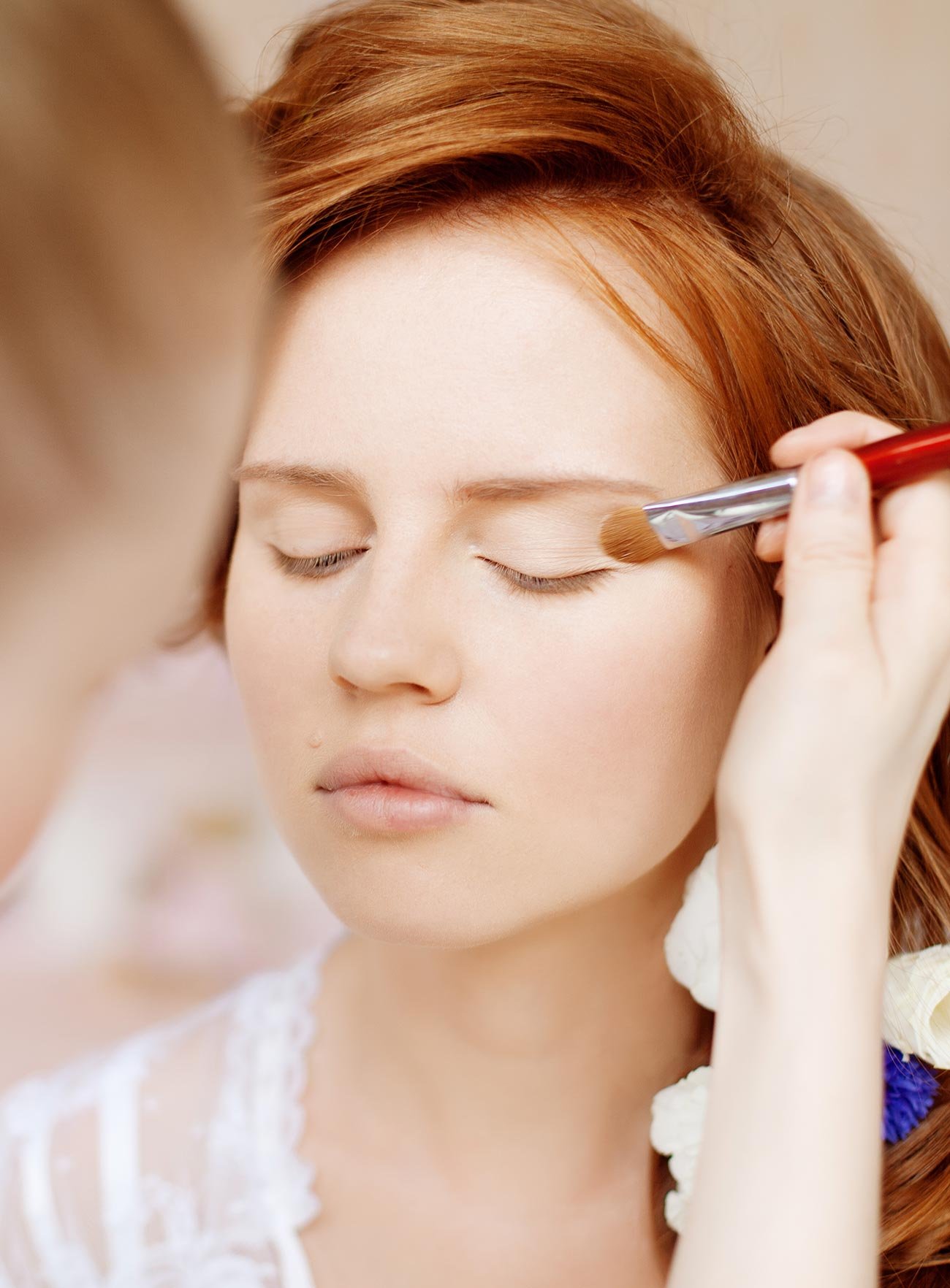 Skin prep before makeup